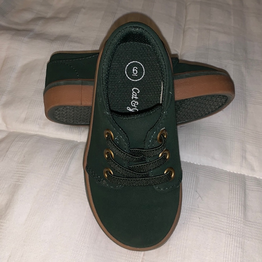 Toddler boy Hunter Green Shoes